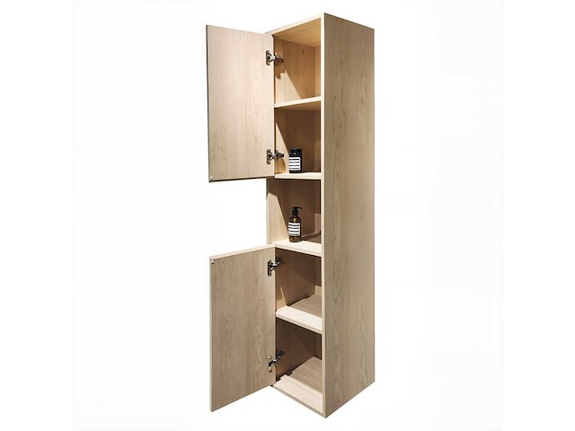 Mawialux badmeubelset 120cm met hangkast - eiken - afbeelding 6 van  10