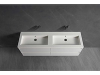 Mawialux badmeubelset 120cm met hangkast - mat wit - afbeelding 3 van  7
