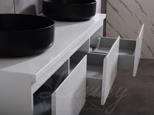 Mawialux badmeubelset mat wit 150 of 180cm keuze - afbeelding 20 van  42