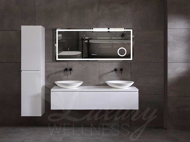 Mawialux badmeubelset mat wit 150 of 180cm keuze - afbeelding 23 van  42