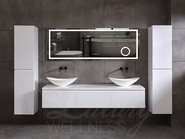 Mawialux badmeubelset mat wit 150 of 180cm keuze - afbeelding 41 van  42