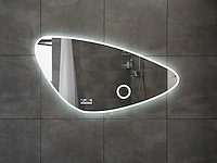 Mawialux bluetooth led spiegel 100x64 of 120x69cm of 140x70 keuze - afbeelding 9 van  16