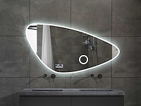 Mawialux bluetooth led spiegel 100x64 of 120x69cm of 140x70 keuze - afbeelding 1 van  10