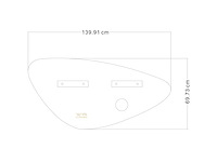 Mawialux bluetooth led spiegel 100x64 of 120x69cm of 140x70 keuze - afbeelding 5 van  15
