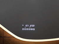 Mawialux bluetooth led spiegel 100x64 of 120x69cm of 140x70 keuze - afbeelding 8 van  15