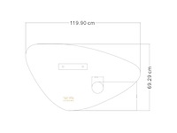 Mawialux bluetooth led spiegel 100x64 of 120x69cm of 140x70 keuze - afbeelding 7 van  18