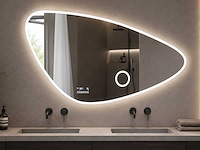 Mawialux bluetooth led spiegel 100x64 of 120x69cm of 140x70 keuze - afbeelding 1 van  18