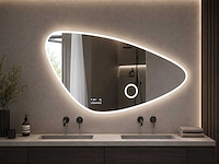 Mawialux bluetooth led spiegel 100x64 of 120x69cm of 140x70 keuze - afbeelding 11 van  18