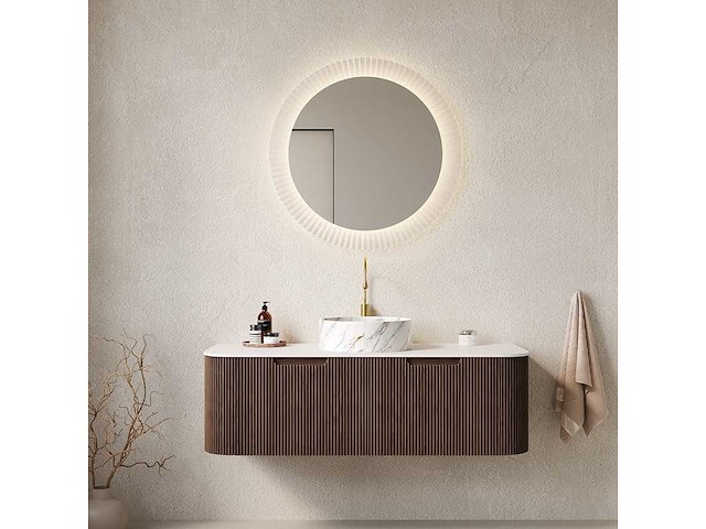 Mawialux design badkamermeubel 122cm (met hangkast) - keuze uit 2 kleuren - afbeelding 12 van  22