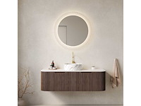 Mawialux design badkamermeubel 122cm (met hangkast) - keuze uit 2 kleuren - afbeelding 12 van  22