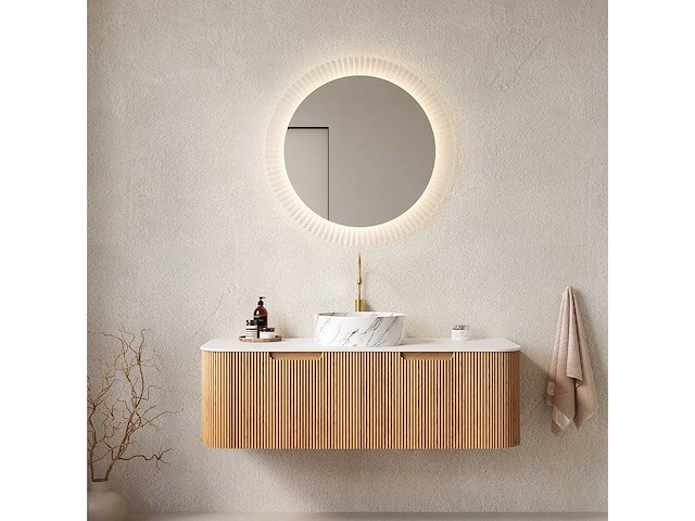 Mawialux design badkamermeubel 122cm (met hangkast) - keuze uit 2 kleuren - afbeelding 17 van  22