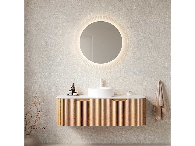 Mawialux design badkamermeubel 122cm (met hangkast) - keuze uit 2 kleuren - afbeelding 20 van  22