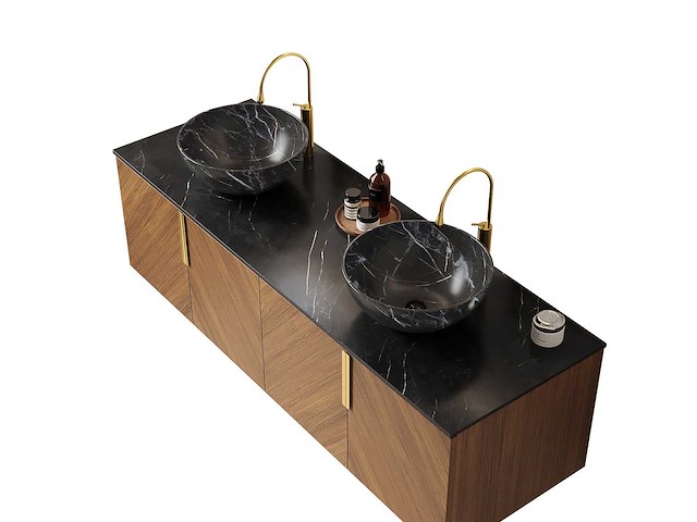 Mawialux design badkamermeubel 150cm (met hangkast) - afbeelding 6 van  9