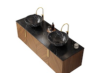 Mawialux design badkamermeubel 150cm (met hangkast) - afbeelding 6 van  9