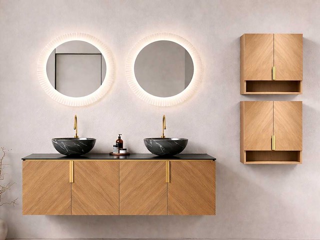 Mawialux design badkamermeubel 150cm (met hangkast) - afbeelding 1 van  5