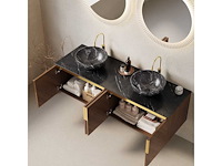 Mawialux design badkamermeubel 150cm (met hangkast) - afbeelding 3 van  5