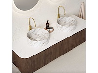 Mawialux design badkamermeubel 152cm (met hangkast) - keuze uit 2 kleuren - afbeelding 12 van  15