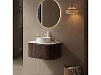 Mawialux design badkamermeubel 75cm (met hangkast) - eiken natural - afbeelding 17 van  23