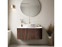 Mawialux design badkamermeubel 75cm (met hangkast) - keuze uit 2 kleuren - afbeelding 19 van  23