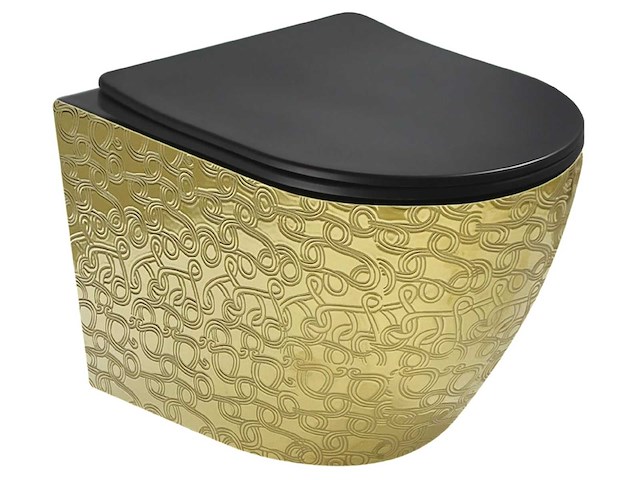 Mawialux design inbouw wandcloset met closetzitting (diverse kleur/finish mogelijkheden) - afbeelding 1 van  8