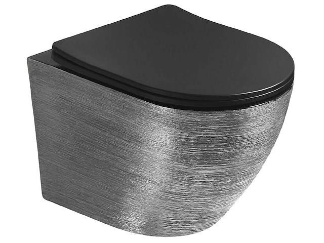 Mawialux design inbouw wandcloset met closetzitting (diverse kleur/finish mogelijkheden) - afbeelding 3 van  7