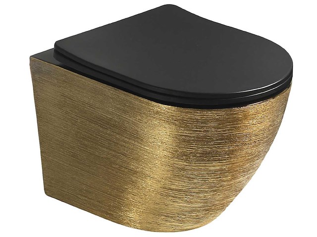 Mawialux design inbouw wandcloset met closetzitting (diverse kleur/finish mogelijkheden) - afbeelding 2 van  7