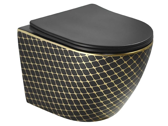 Mawialux design inbouw wandcloset met closetzitting (diverse kleur/finish mogelijkheden) - afbeelding 2 van  6