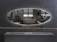 Mawialux design led spiegel 100/120/140/160cm breedte keuze - afbeelding 1 van  7