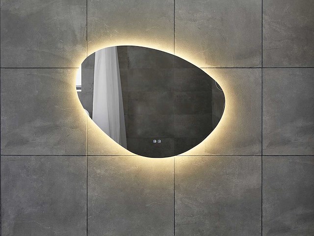 Mawialux design led spiegel 100/120/140cm keuze - afbeelding 7 van  12