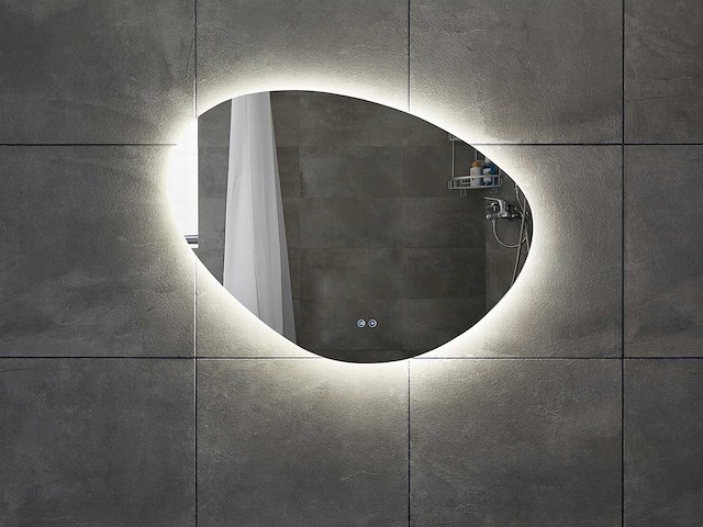 Mawialux design led spiegel 100/120/140cm keuze - afbeelding 5 van  6