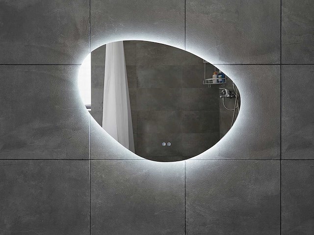 Mawialux design led spiegel 100/120/140cm keuze - afbeelding 8 van  12
