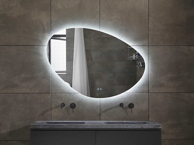 Mawialux design led spiegel 100/120/140cm keuze - afbeelding 7 van  13