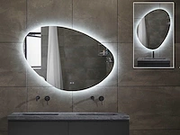 Mawialux design led spiegel 100/120/140cm keuze - afbeelding 6 van  12