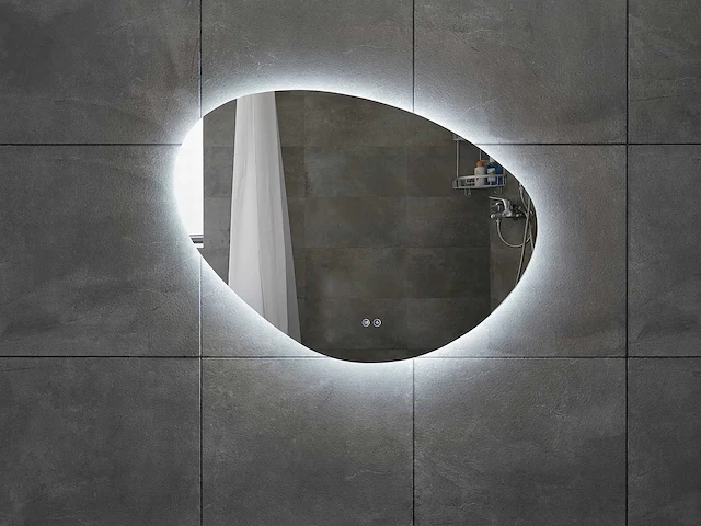 Mawialux design led spiegel 100/120/140cm keuze - afbeelding 10 van  12