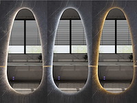 Mawialux design led spiegel 100x60cm of 110x60cm (keuze) - afbeelding 5 van  6