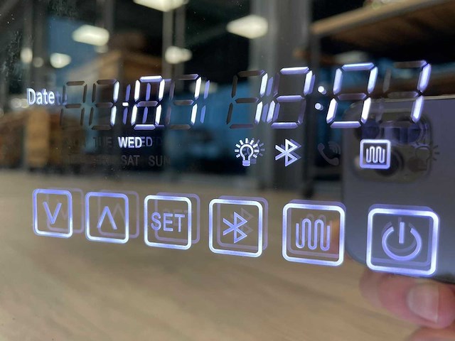 Mawialux design led spiegel 140x60cm - afbeelding 2 van  16