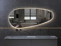 Mawialux design led spiegel 140x65 of 150x70 of 160x70 (keuze) - afbeelding 3 van  10