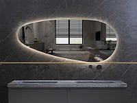 Mawialux design led spiegel 140x65 of 150x70 of 160x70 (keuze) - afbeelding 8 van  10