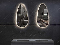 Mawialux design led spiegel 140x65 of 150x70 of 160x70 (keuze) - afbeelding 4 van  10