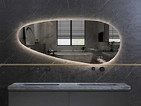 Mawialux design led spiegel 140x65 of 150x70 of 160x70 (keuze) - afbeelding 2 van  3