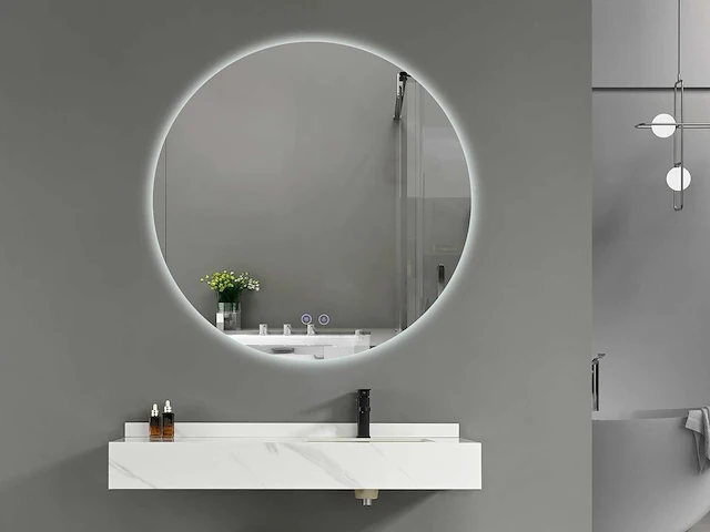 Mawialux design led spiegel (60-120cm diameter keuze) - afbeelding 5 van  13