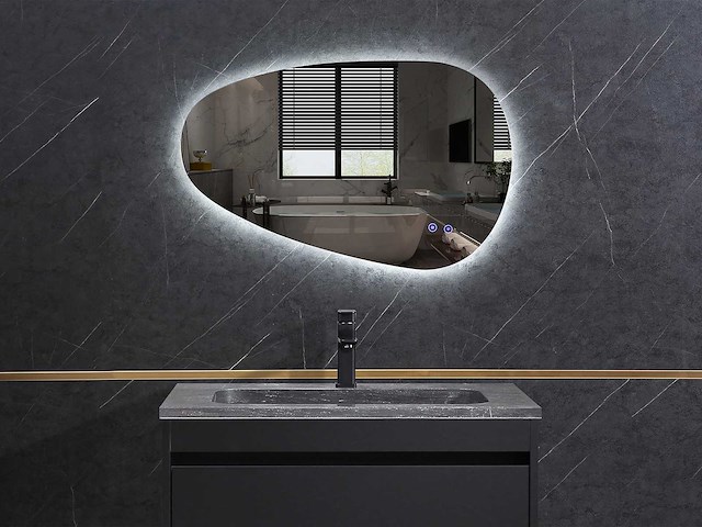 Mawialux design led spiegel 80x50cm of 90x60cm (keuze) - afbeelding 9 van  11