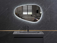 Mawialux design led spiegel 80x50cm of 90x60cm (keuze) - afbeelding 9 van  11