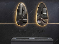 Mawialux design led spiegel 80x50cm of 90x60cm (keuze) - afbeelding 2 van  11