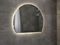 Mawialux design led spiegel half rond (diverse maten) - afbeelding 6 van  6