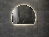 Mawialux design led spiegel half rond (diverse maten) - afbeelding 3 van  13