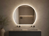 Mawialux design led spiegel half rond (diverse maten)