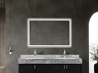 Mawialux design led spiegel met beweging sensor (80/100/120/140cm breedte keuze) - afbeelding 6 van  9