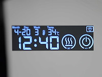 Mawialux design led spiegel organisch (diverse maten) - afbeelding 5 van  8