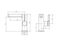 Mawialux digitale wastafelkraan mat zwart - afbeelding 4 van  13